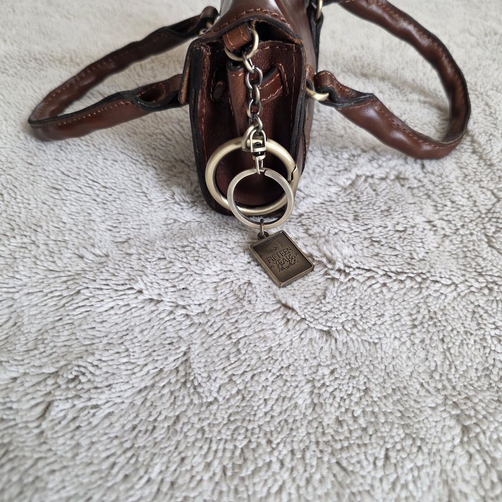Patricia Nash Rich Brown Mini Bag - Picture 5 of 12